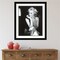 Marilyn Monroe Hollywood 1952 Wood Framed Wall Art Print 30 in. W x 35 in. H